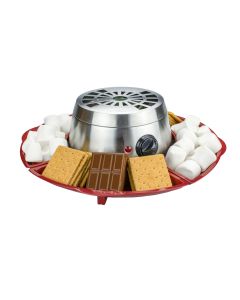 Brentwood TS-603 Indoor Electric Stainless Steel 8 Piece Smores Maker Set
